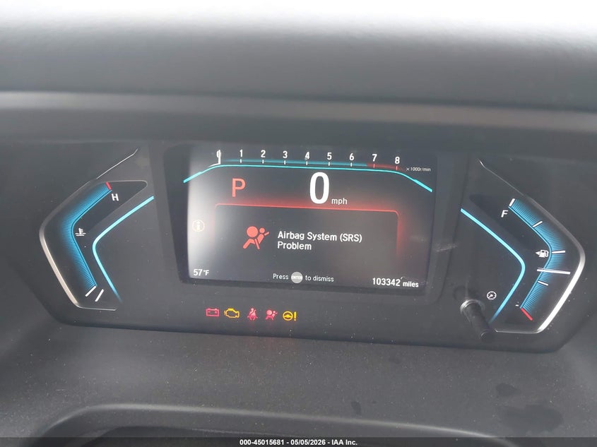 2020 HONDA ODYSSEY auction photo 7