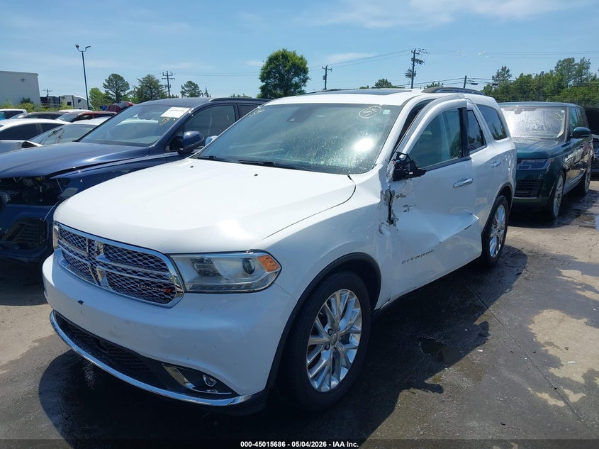 Vin: 1c4rdheg4ec387903, lot: 45513169, dodge durango citadel 20142