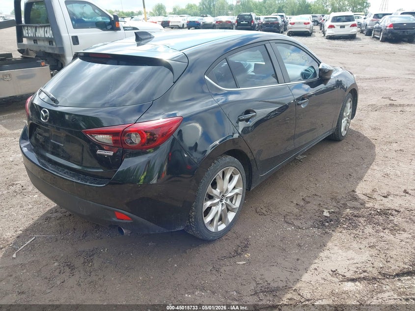 Vin: jm1bm1m36f1223931, lot: 45513216, mazda mazda3 s grand touring 20154