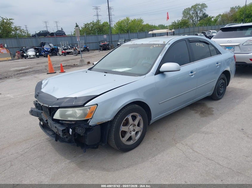 2006 Hyundai Sonata Gls 5NPEU46C46H127297 photo 1