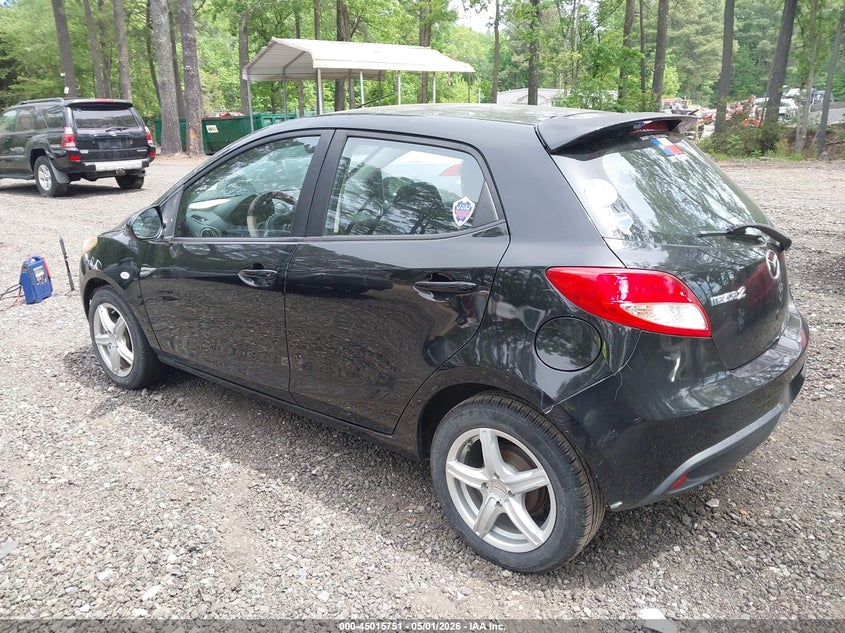 Vin: jm1de1ly2c0140792, lot: 45513234, mazda mazda2 touring 20123