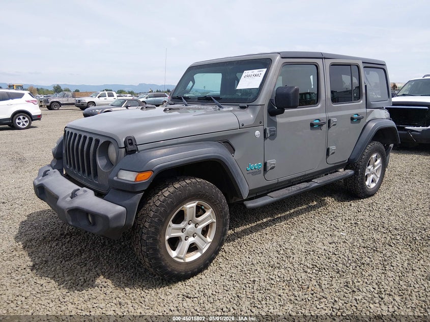 2018 Jeep Wrangler Unlimited Sport 4x4 1C4HJXDN2JW203551 photo 1