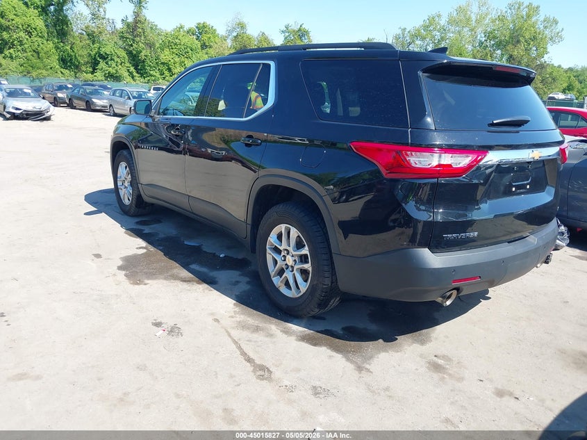 VIN 1GNERGKW2MJ174892 2021 CHEVROLET TRAVERSE FWD LT CLOTH