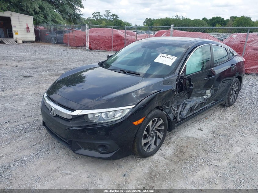2017 Honda Civic Ex 19XFC2F87HE007749 photo 1