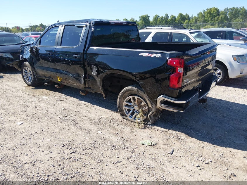 CHEVROLET SILVERADO 1500 2020 VIN 1GCUYDED5LZ332318