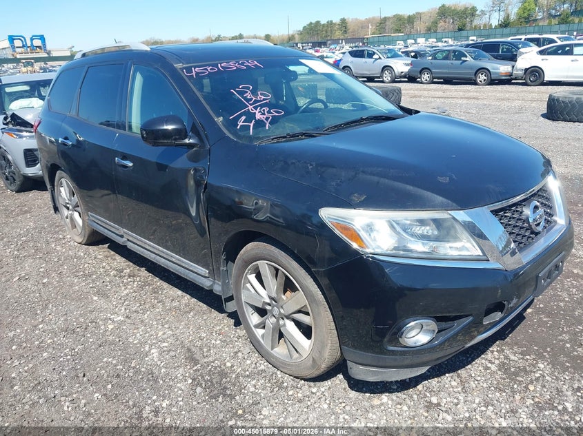 2013 NISSAN PATHFINDER PLATINUM