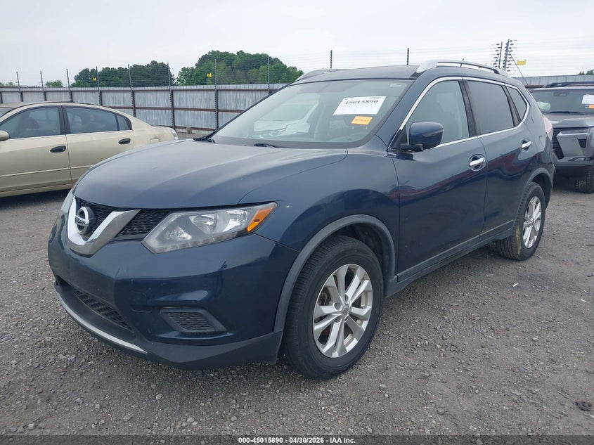 2016 Nissan Rogue Sv JN8AT2MT5GW028772 photo 1