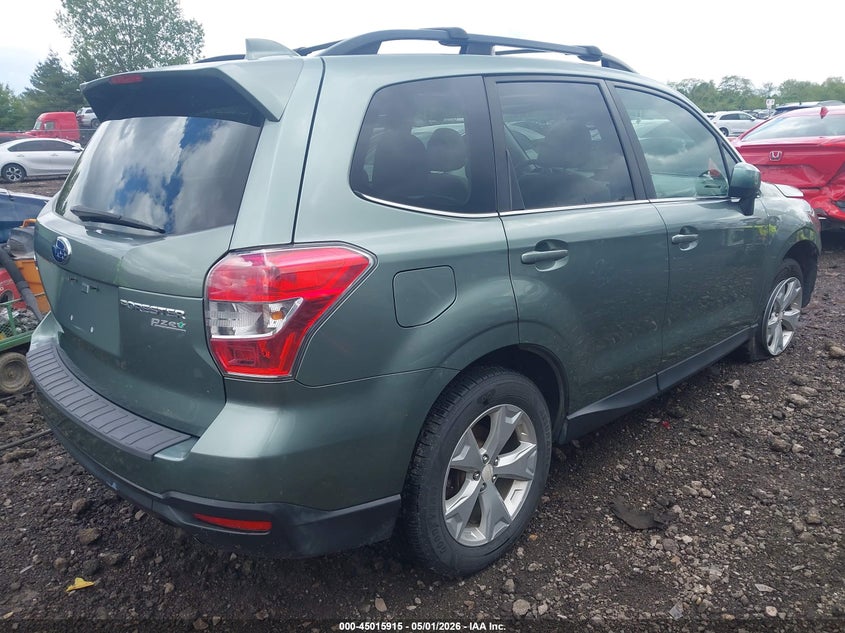 Vin: jf2sjahc9gh501086, lot: 45513398, subaru forester 2.5i limited 20164
