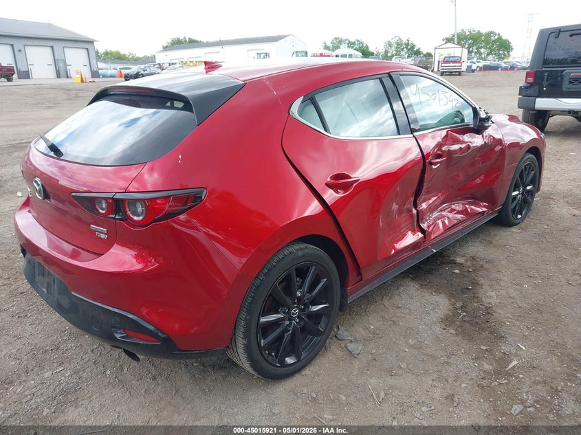 Vin: jm1bpbjyon1508507, lot: 45513404, mazda mazda3 2.5 turbo 20224