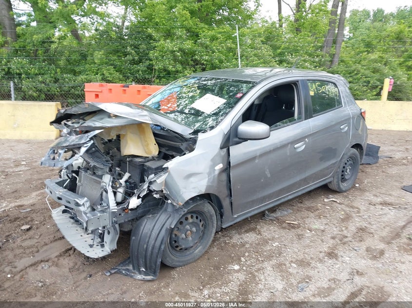 Vin: ml32auhj7mh006513, lot: 45513410, mitsubishi mirage carbonite edition/es/le 20212