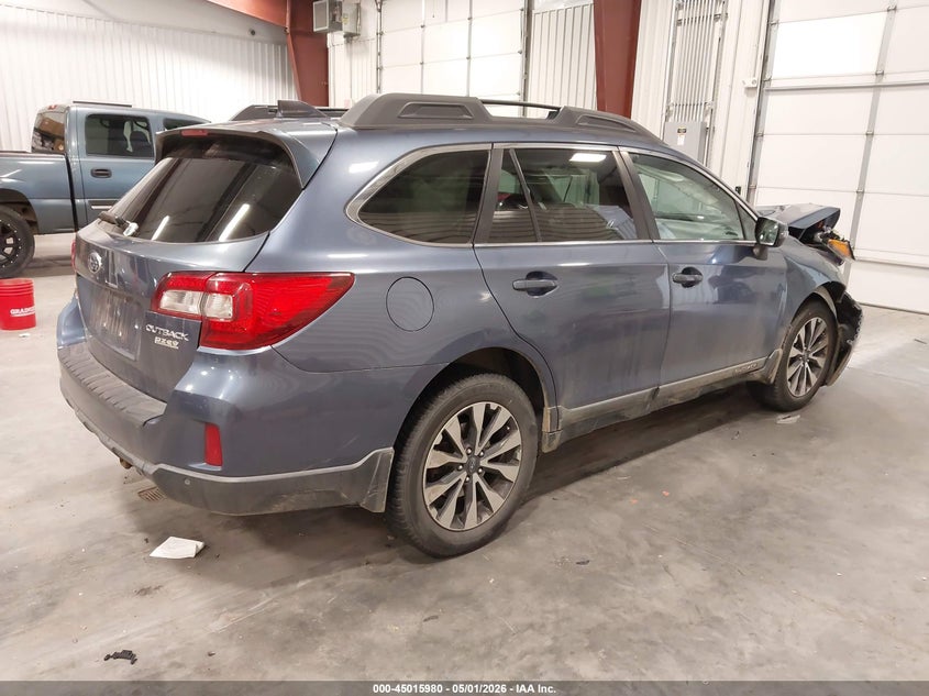 Vin: 4s4bsanc1h3229627, lot: 45513463, subaru outback 2.5i limited 20174