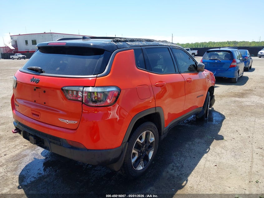 Vin: 3c4njddb7ht657642, lot: 45513490, jeep new compass trailhawk 4x4 20174