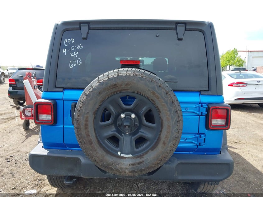 JEEP WRANGLER 2026 VIN 1C4PJXDN0TW156213