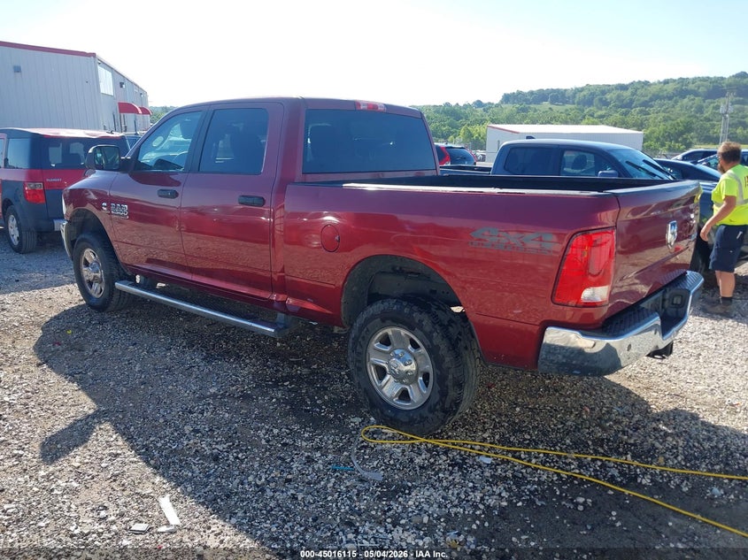 Vin: 3c6ur5clxeg246025, lot: 45513598, ram 2500 tradesman 20143