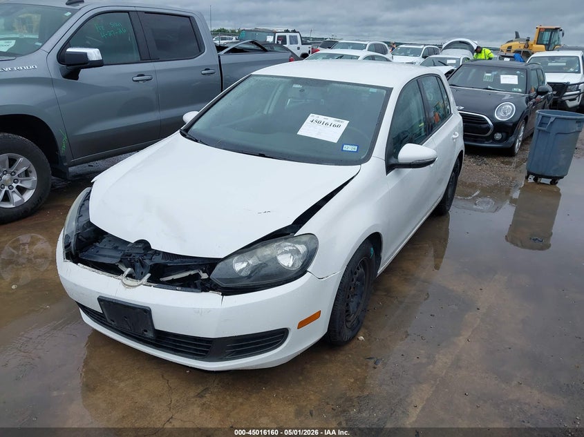 2012 Volkswagen Golf 2.5l 4-Door WVWDB7AJ9CW326098 photo 1