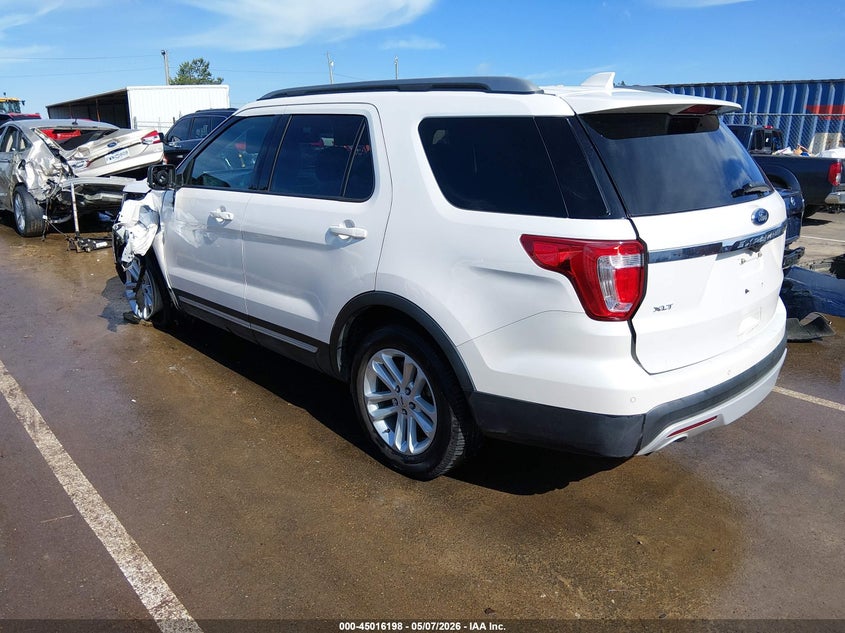 Vin: 1fm5k7d89hge27104, lot: 45513681, ford explorer xlt 20173