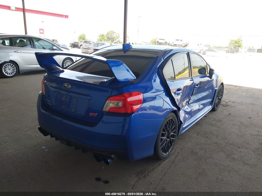 Vin: jf1va2v60h9841938, lot: 45513762, subaru wrx sti 20174