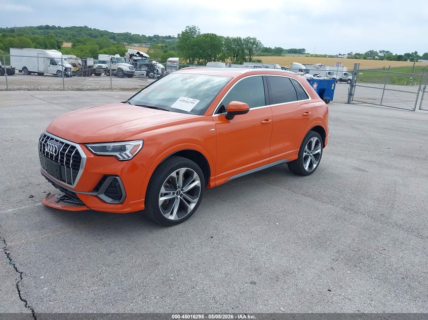 Vin: wa1eecf30l1042493, lot: 45513777, audi q3 premium plus 45 tfsi s line quattro tiptronic 20202