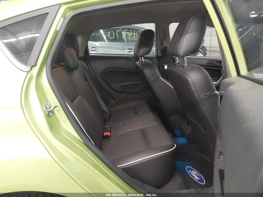 2011 Ford Fiesta 1.6 Ses green Lot 111045016370 Vin 3FADP4FJ3BM131837