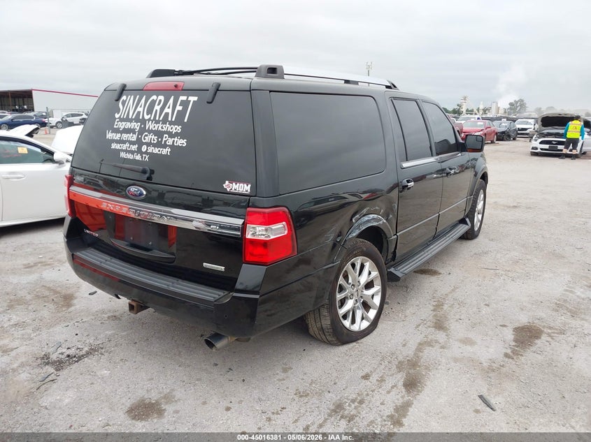 2017 FORD EXPEDITION SPORT UTILITY VEHICLE 3.5L V-6 DI, DOHC, VVT, TURBO, 365HP