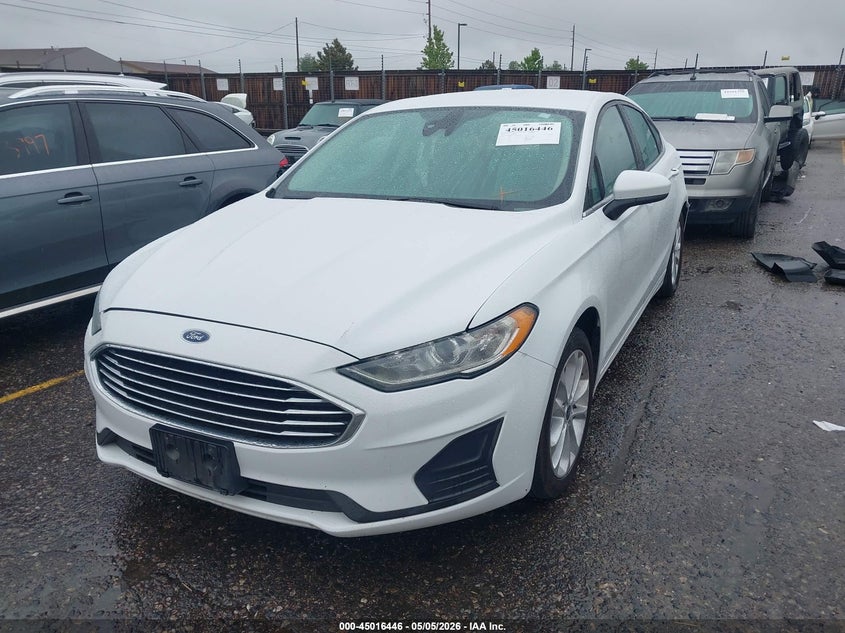 2020 Ford Fusion Se 3FA6P0HD8LR112116 photo 1