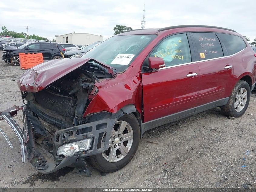 Vin: 1gnkvged9bj185863, lot: 45513987, chevrolet traverse 1lt 20112