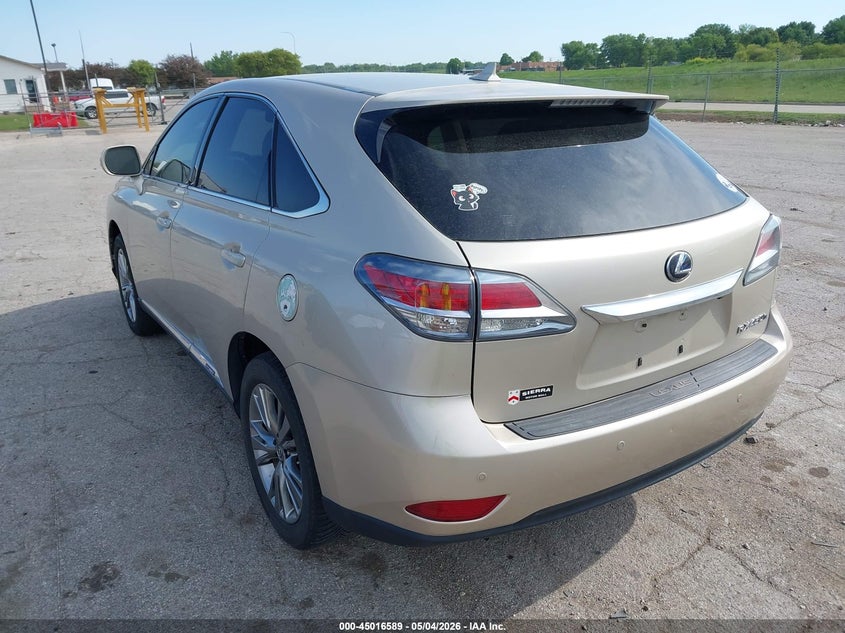 Vin: jtjzb1ba6d2411505, lot: 45514072, lexus rx 450h 20133