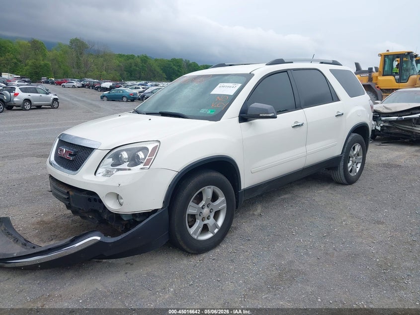Vin: 1gkkrpedxbj298108, lot: 45514125, gmc acadia sle 20112