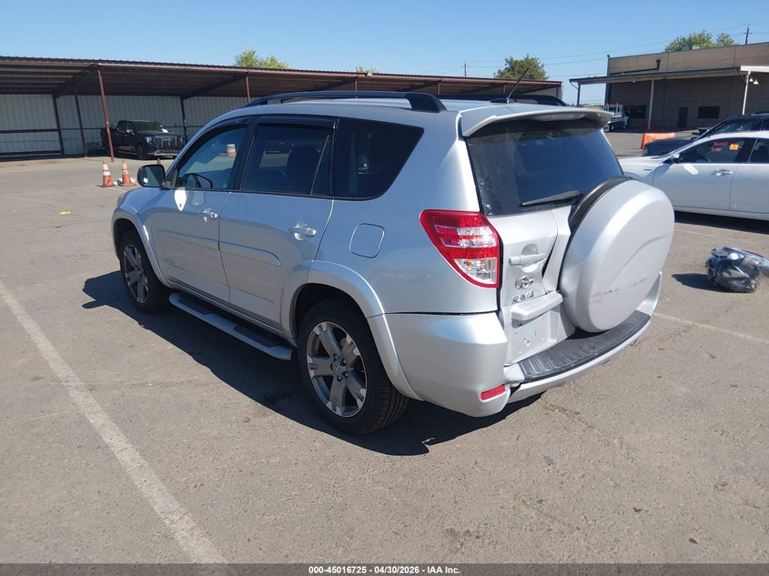 2012 Toyota Rav 4 3.5 Rav4 Sport V6 silver Lot 111045016725 Vin 2T3WK4DV2CW015892
