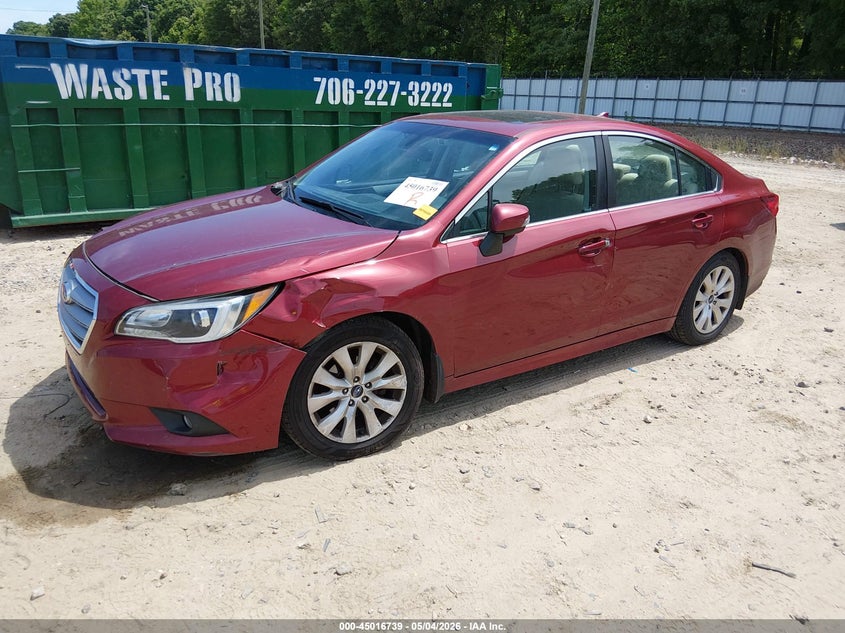 2017 Subaru Legacy 2.5i Premium 4S3BNAH67H3033175 photo 1
