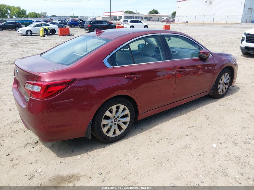 Vin: 4s3bnah67h3033175, lot: 45514222, subaru legacy 2.5i premium 20174