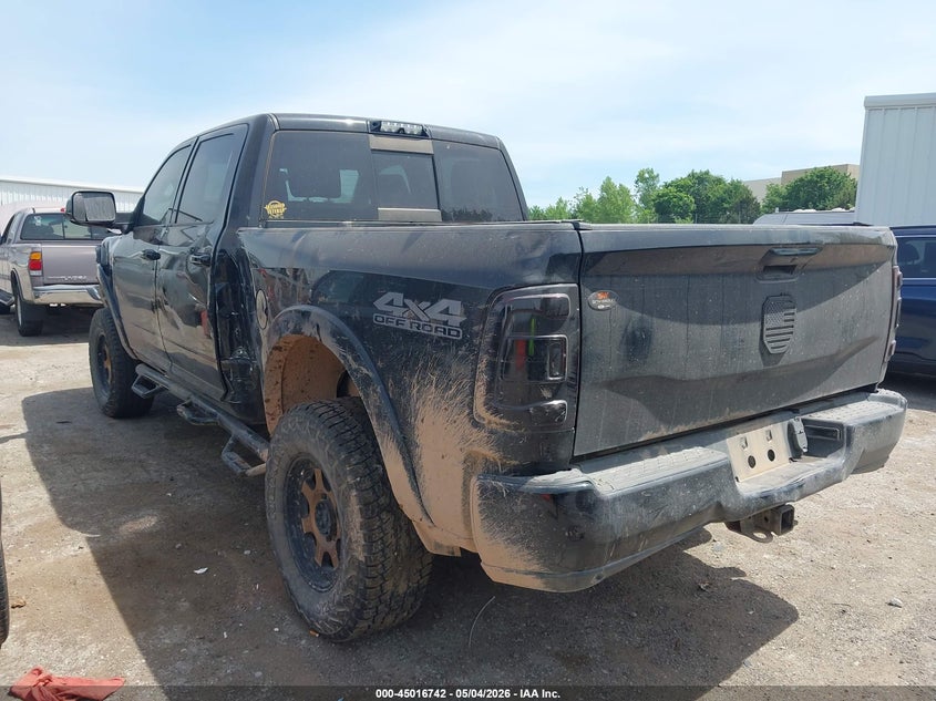 Vin: 3c6ur5fl3kg608896, lot: 45514225, ram 2500 laramie  4x4 6'4 box 20193