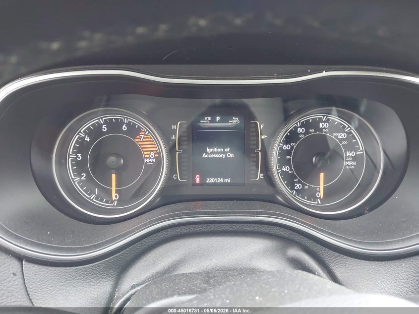 2019 JEEP CHEROKEE SPORT UTILITY VEHICLE 3.2L V-6 DOHC, 271HP