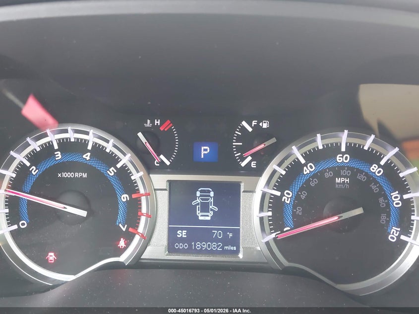 2015 TOYOTA 4RUNNER SPORT UTILITY VEHICLE 4.0L V-6 DOHC, VVT, 270HP