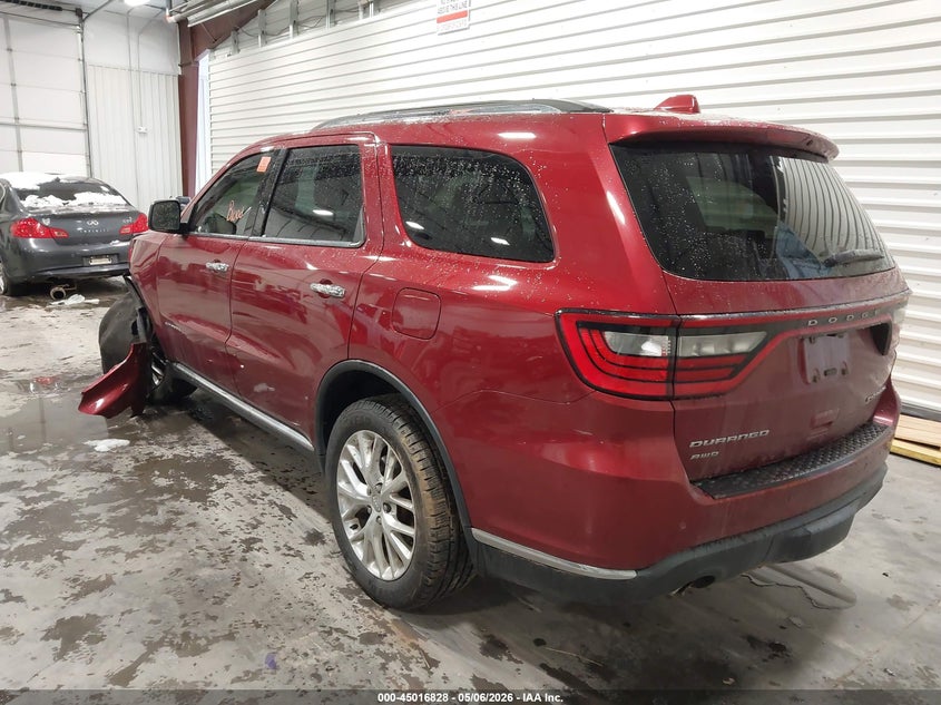 Vin: 1c4rdjeg3fc112029, lot: 45514311, dodge durango citadel 20153