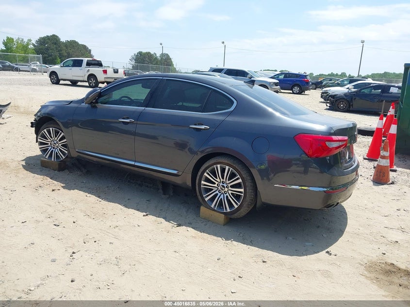 Vin: knaln4d74g5211063, lot: 45514318, kia cadenza premium 20163