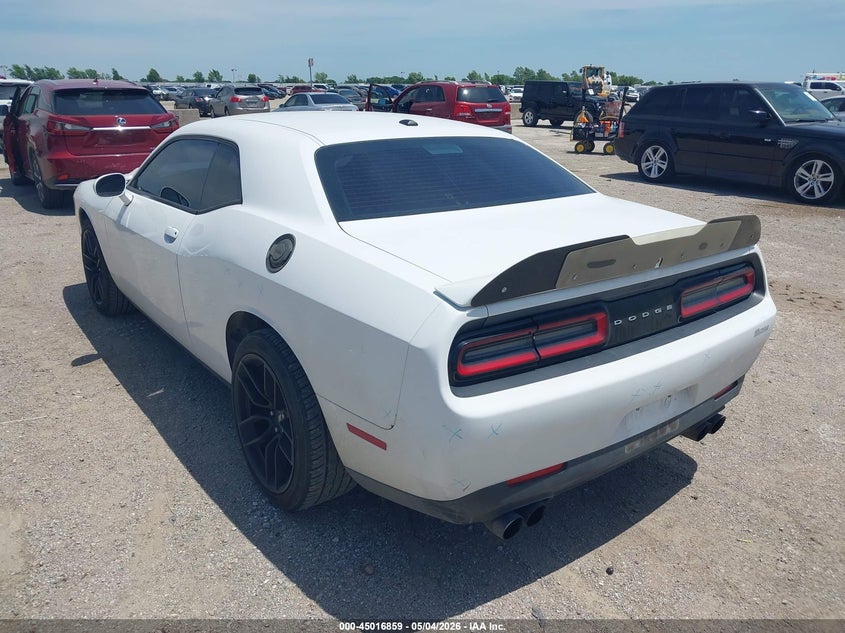 Vin: 2c3cdzag7jh123880, lot: 45514342, dodge challenger sxt 20183
