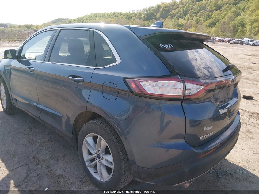 Vin: 2fmpk4j81jbb49596, lot: 45514357, ford edge sel 20183