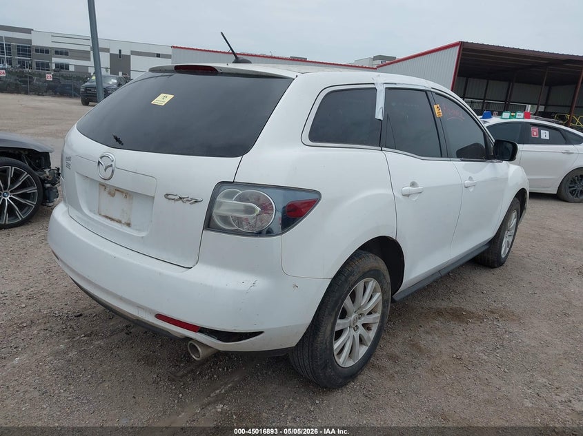 Vin: jm3er2c55c0421769, lot: 45514376, mazda cx-7 i touring 20124
