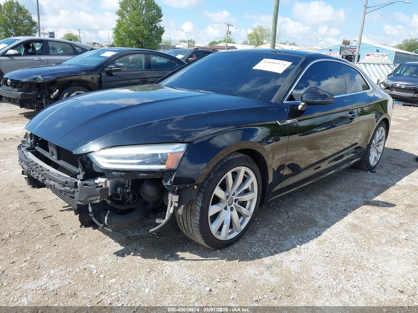 Vin: waunnaf55ja102371, lot: 45514457, audi a5 2.0t premium 20182