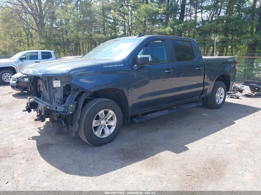 2020 Chevrolet Silverado 1500 4wd  Short Bed Lt 3GCUYDED0LG393222 photo 1