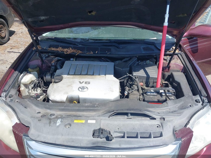 TOYOTA AVALON 2008 VIN 4T1BK36B38U321074