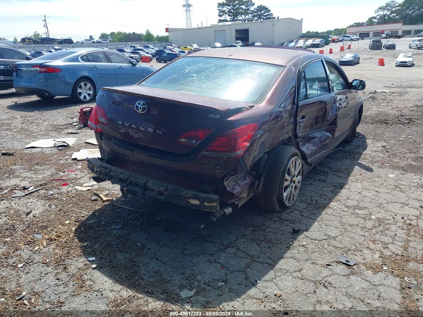 TOYOTA AVALON 2008 VIN 4T1BK36B38U321074