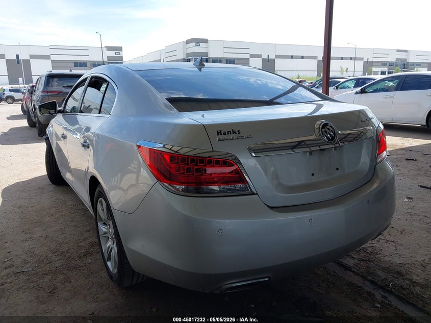 2012 Buick Lacrosse 3.6 Lacrosse Premium 3 Group silver Lot 111045017232 Vin 1G4GH5E3XCF155451