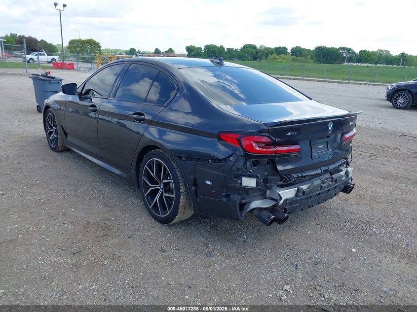 Vin: wba73bj08mwx14295, lot: 45514721, bmw 540i xdrive 20213