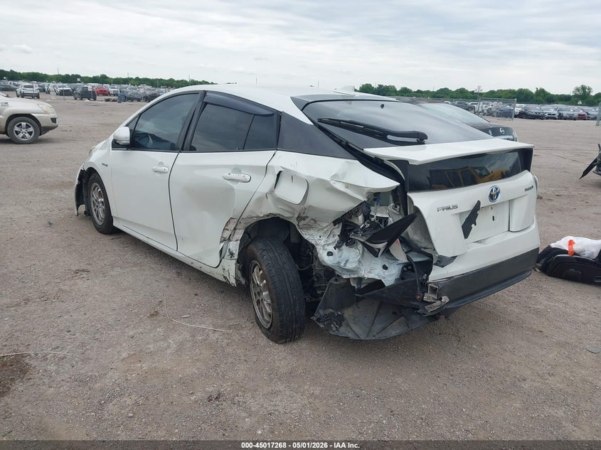 2016 TOYOTA PRIUS auction photo 3