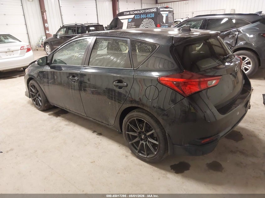 Vin: jtnkarje2gj506210, lot: 45514777, scion im 20163