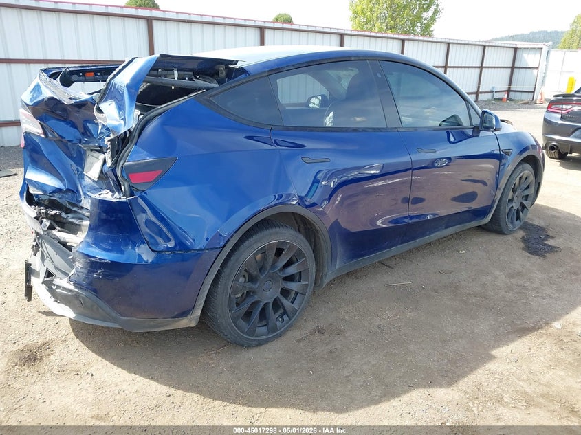 Vin: 5yjygdee1lf046016, lot: 45514781, tesla model y long range dual motor all-wheel drive 20204