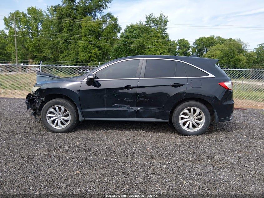 ACURA RDX 2016 VIN 5J8TB3H59GL007581