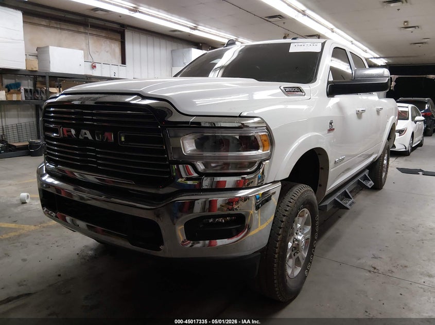 Vin: 3c6ur5fl8mg631187, lot: 45514818, ram 2500 laramie  4x4 6'4 box 20212